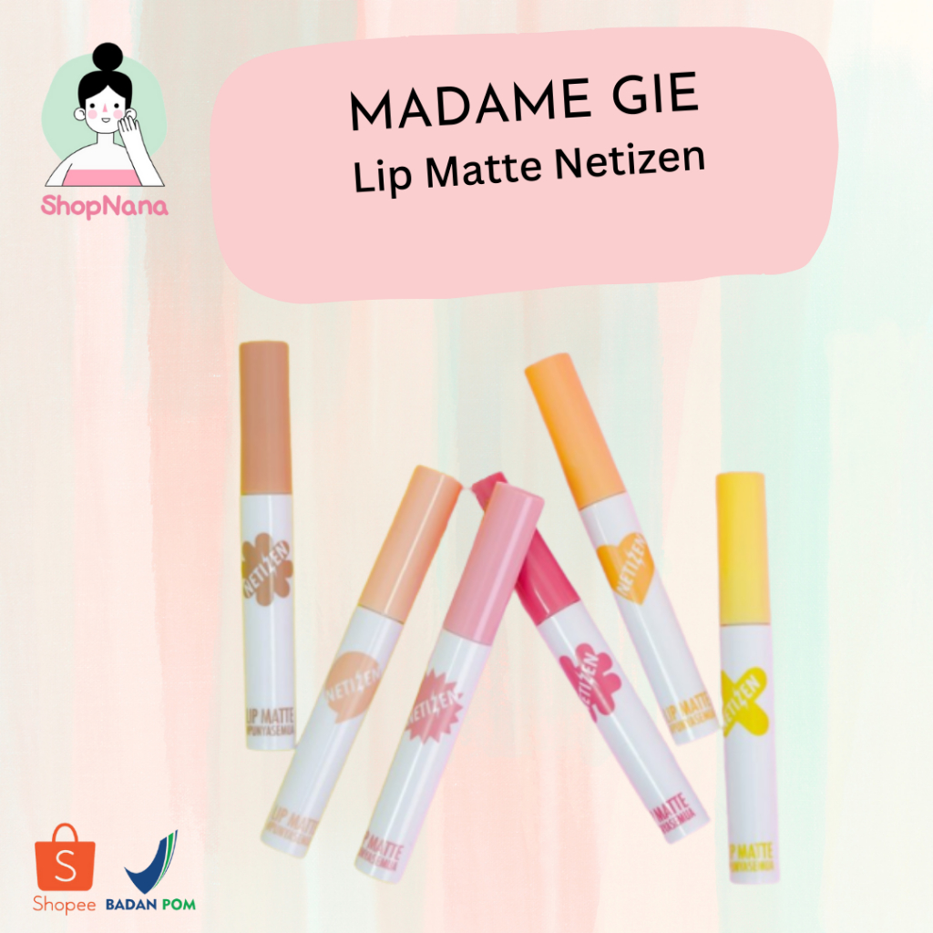 BPOM Madame Gie Netizen Lip Matte 1.3ml