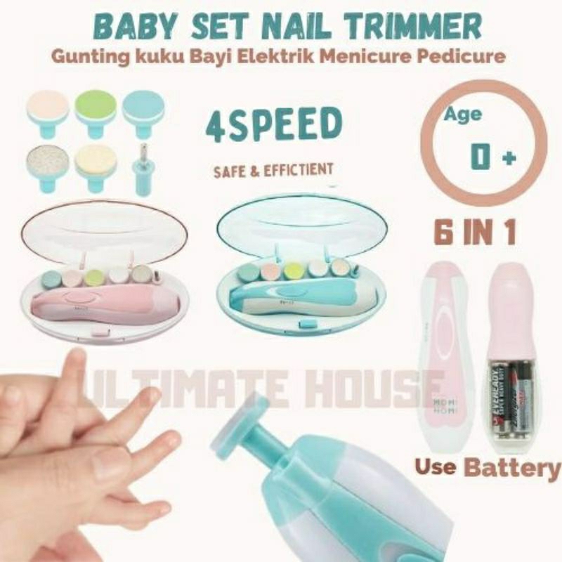 BABY NAIL TRIMMER | GUNTING KUKU BAYI ELEKTRIK