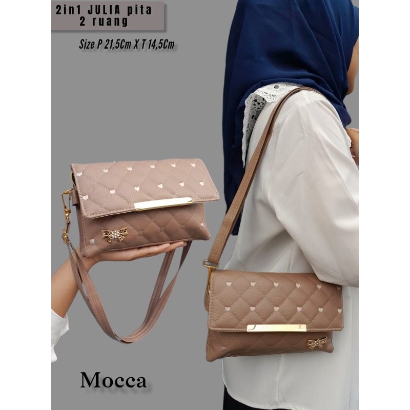 JULIA PITA TAS SLEMPANG/SLING-BAG CANTIK