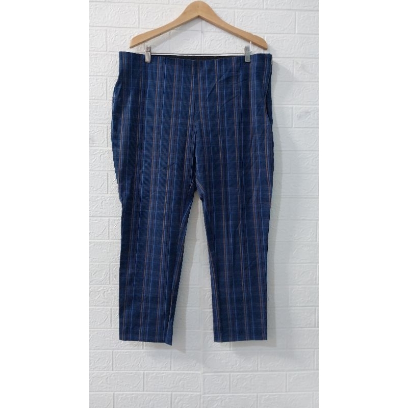 High rise skinny ankle pants blue navy a new day