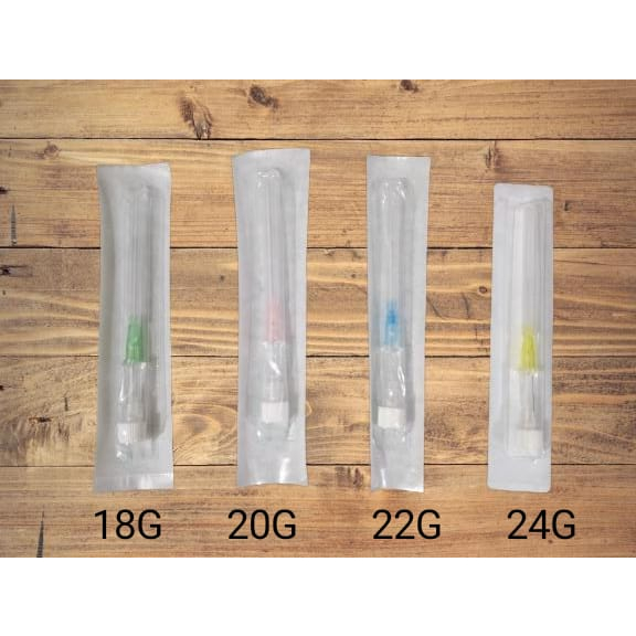 Inflo I.V Catheter / Jarum Infus  Tipe : INFLO  Merk : Onemed Ukuran 18G, 20G, 22G, 24G, 26G