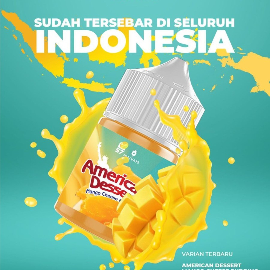 R57 American Dessert V3 Mango Cheese Pudding 60ML by Hero57 x Jual Vape