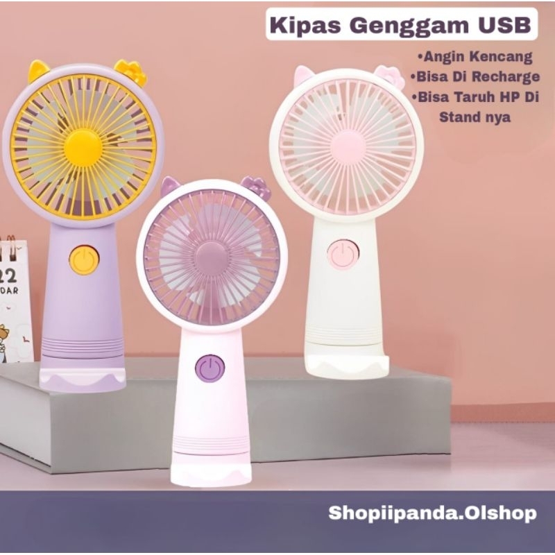 Kipas Angin Mini Genggam Cute/ Kipas Portable / Mini Fan