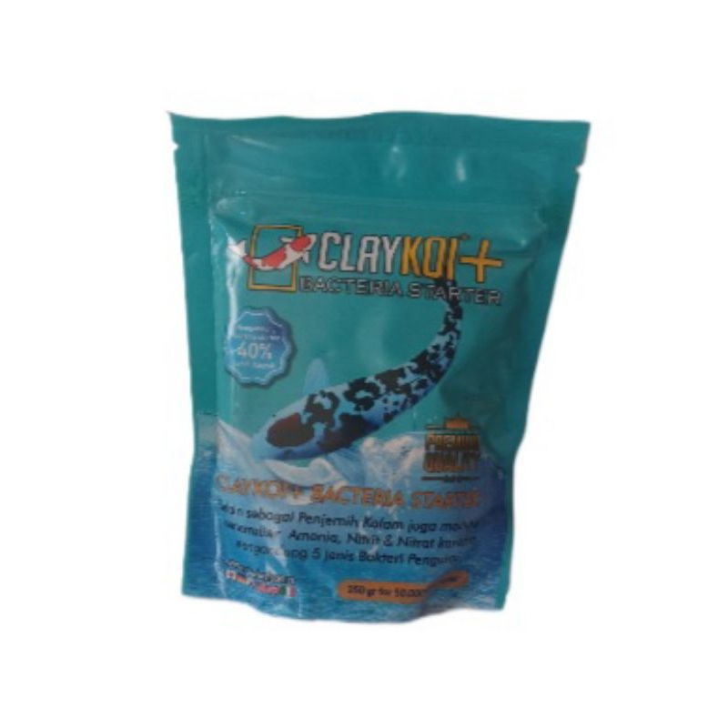 clay koi plus bakteri starter tosca bacteria stater 250gr