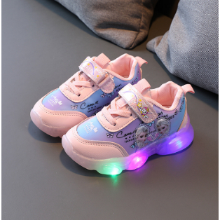 Sepatu anak led sneaker 7654