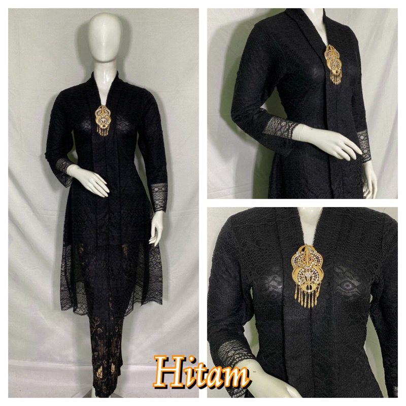 KEBAYA MODERN KARTINI PANJANG KEBAYA TUNIK/wisuda/seragaman/kondangan/