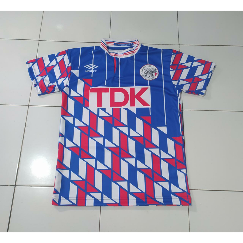 JERSEY AJAX 1990 AWAY PRINTING