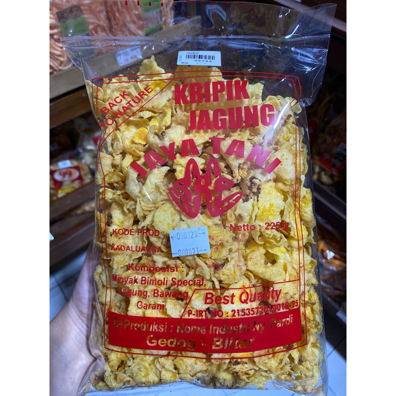 

Kripik/Keripik Jagung “Jaya Tani”