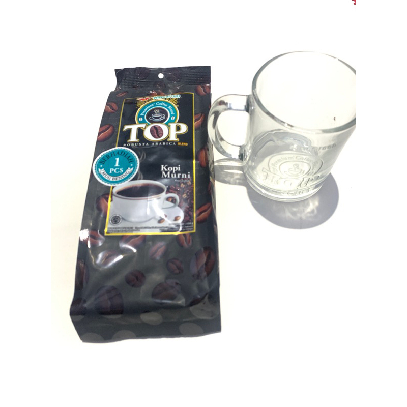 

Bubuk Top Kopi Murni 158 Gram | HADIAH GELAS