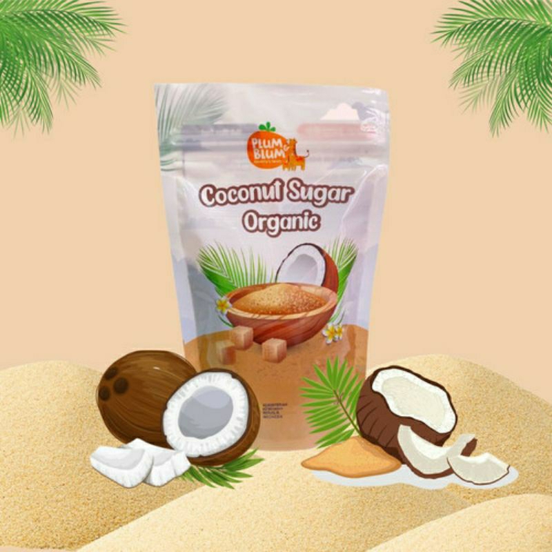 

Plum & Blum Coconut Milk Powder Coconut Sugar BB Booster-150 gr Santan - Coconut Sugar Kondisi