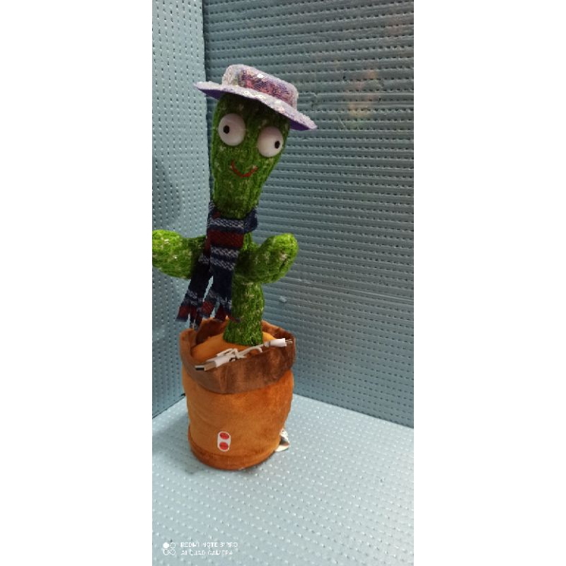 BONEKA KAKTUS GOYANG ,MEREKAMSUARA/MUSIK