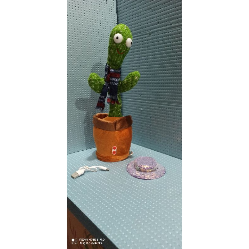 BONEKA KAKTUS GOYANG ,MEREKAMSUARA/MUSIK