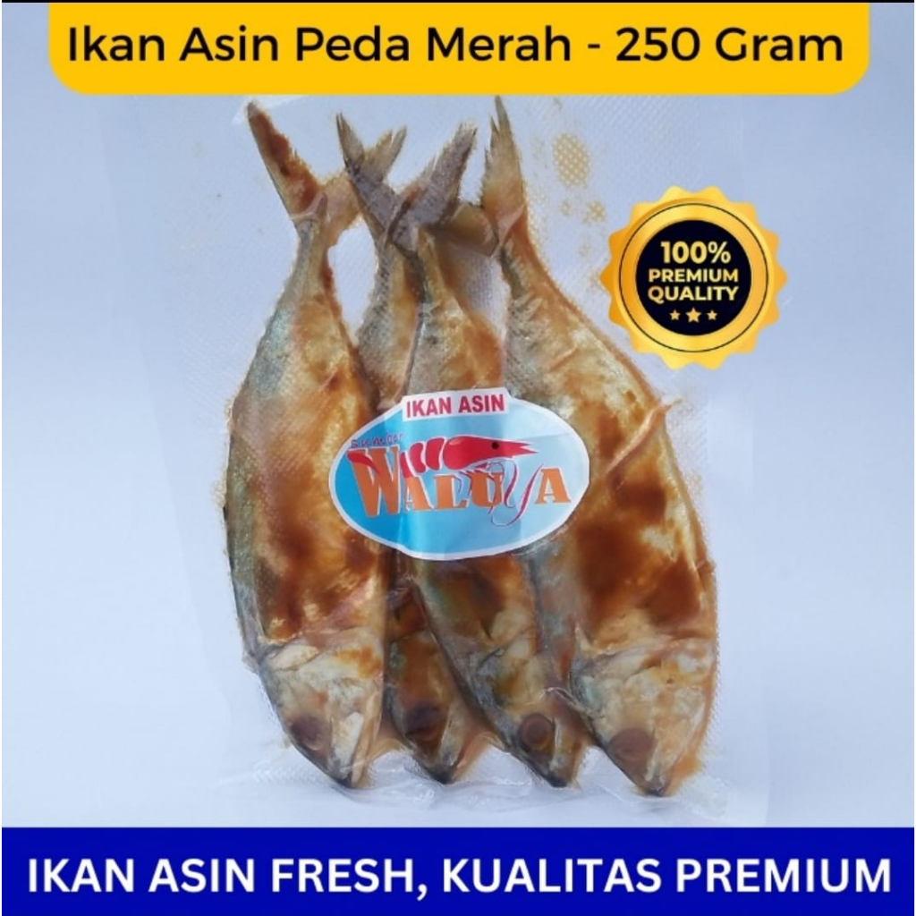 

Ikan asin ikan peda merah super