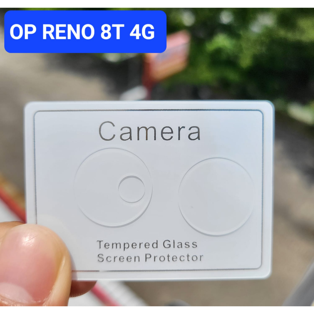 PROMO TG Camera For OPPO RENO 8T 4G / RENO 8T 5G Anti Gores Camera Belakang Handphone