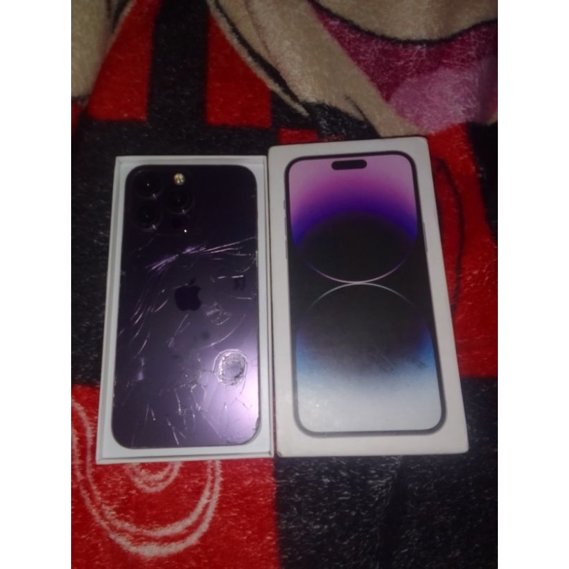 iPhone 14 Promax kondisi Mati/Retak