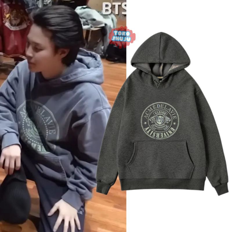 Hoodie Jumper Jimin Bangtan ADV University Circle