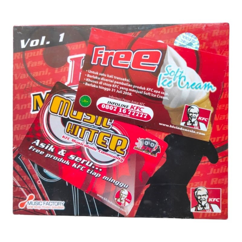 CD KFC Music Hit List Vol 1