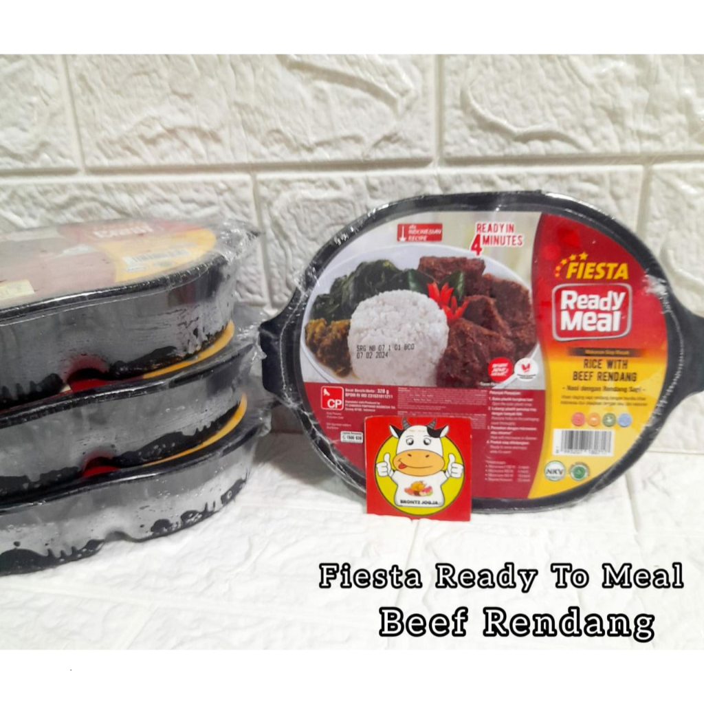 

FIESTA READY MEAL BEEF RENDANG - FROZEN FOOD - BRONTZ JOGJA