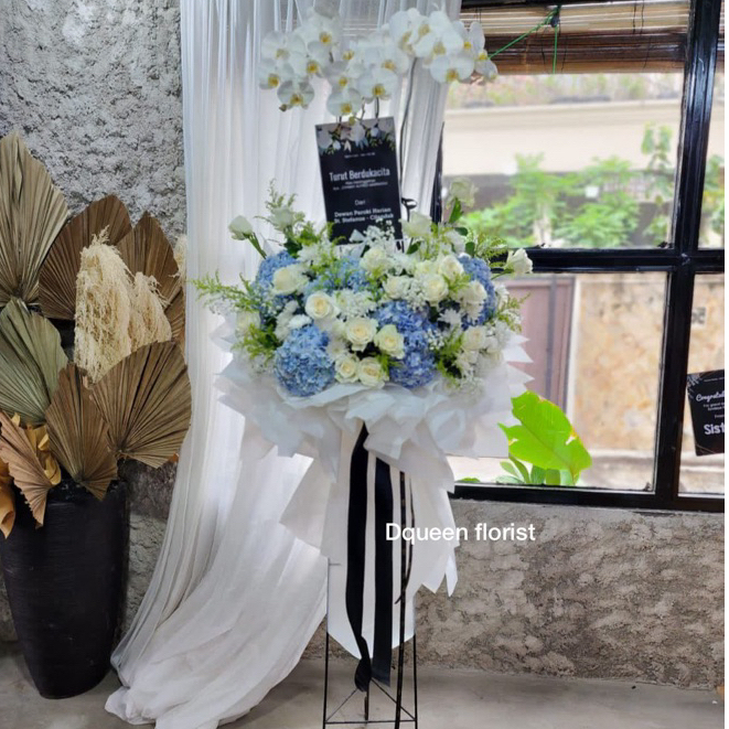 Standing flowers super premium dekorasi ulang tahun custom