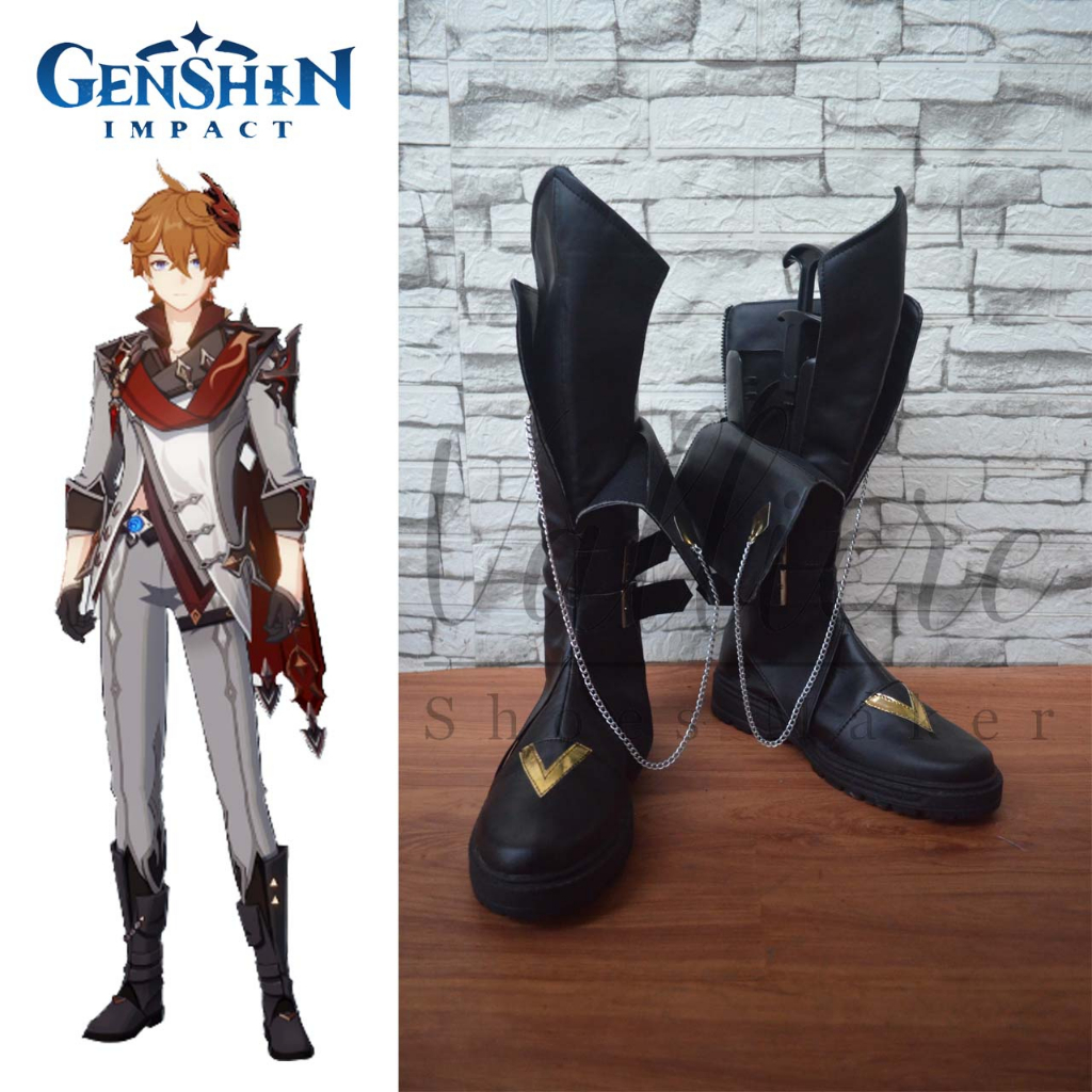 Boots Cosplay Genshin Impact Childe