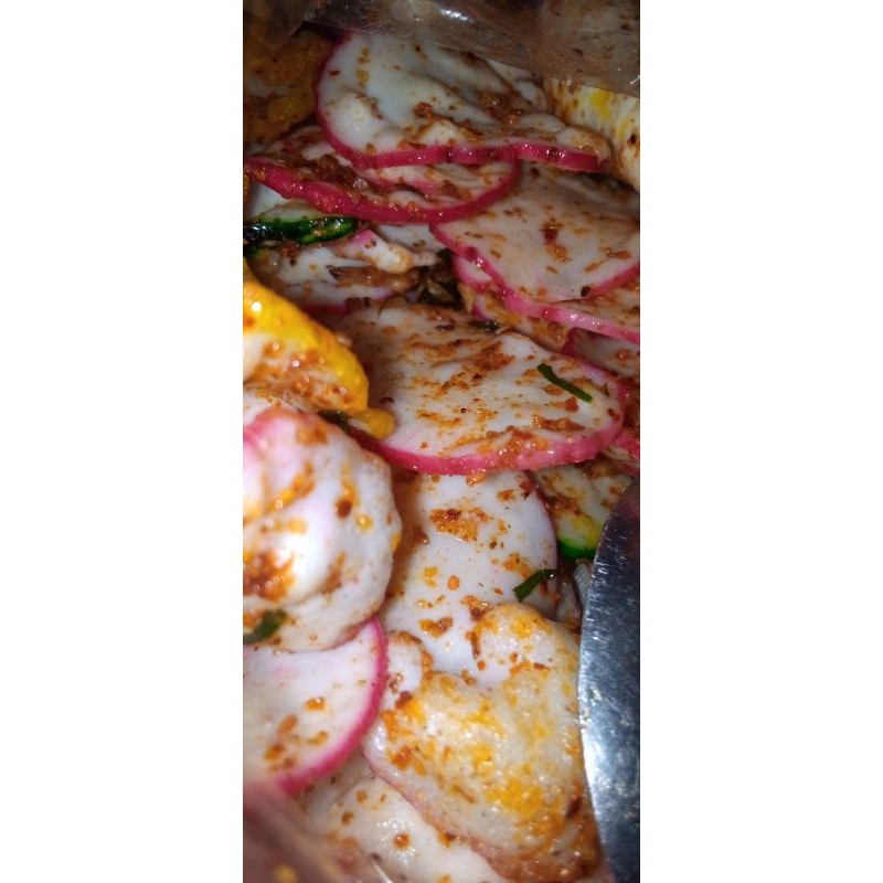 

Seblak Kering Pedas Daun Jeruk