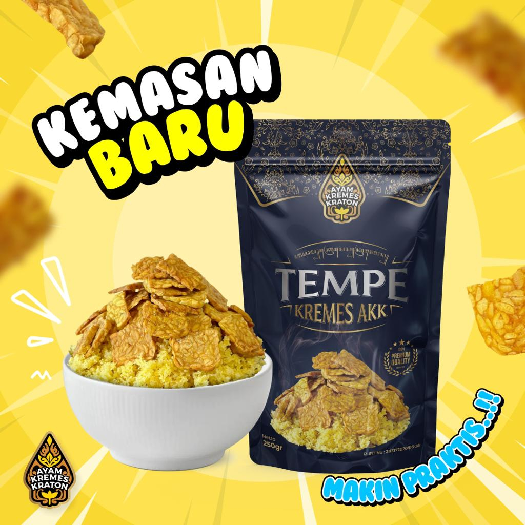 

Kremes Kraton - Tempe Kremes Kemasan Pouch Zipper