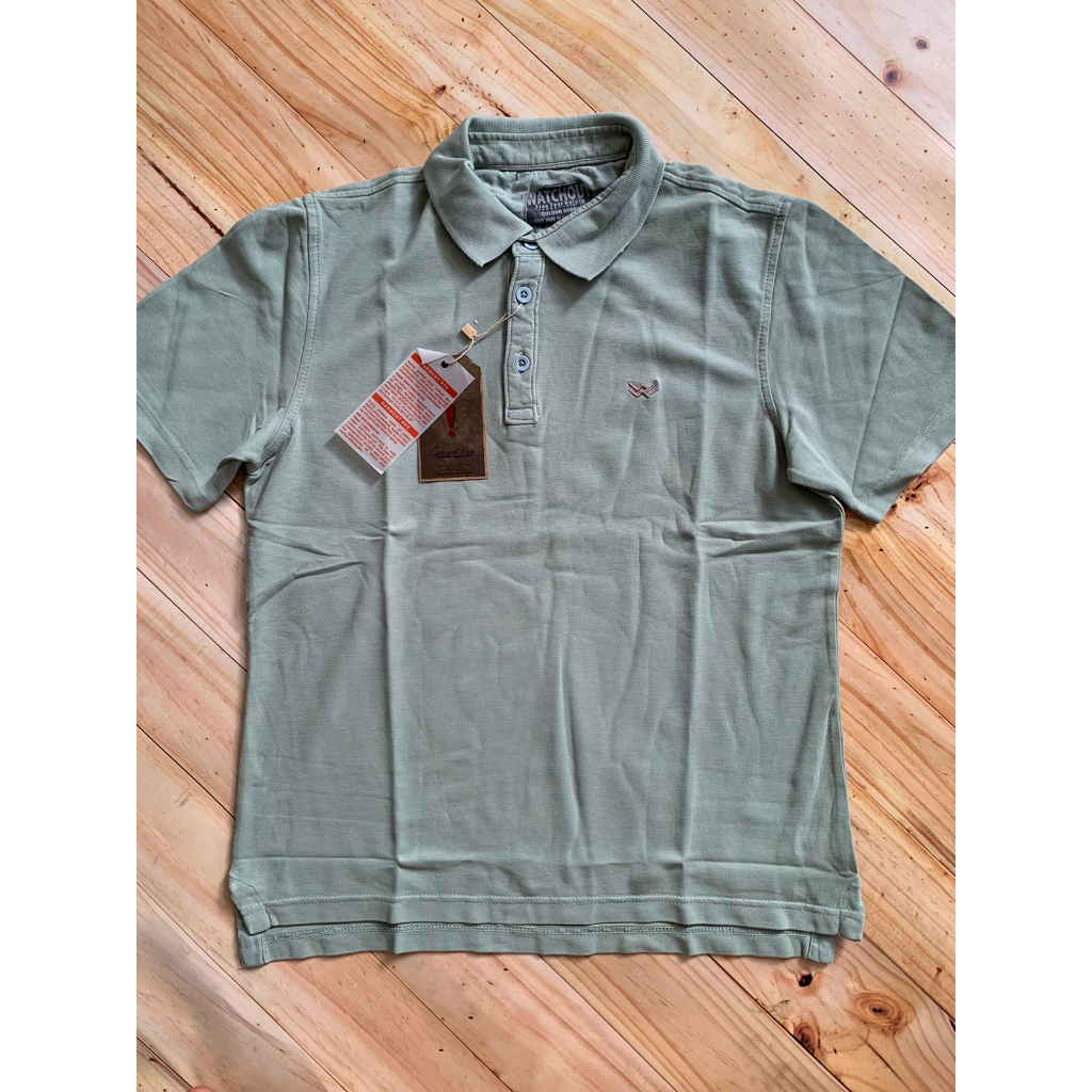 Kaos Kerah Watchout Lengan Pendek