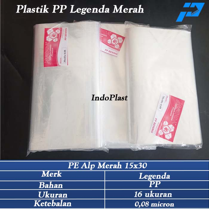 Plastik PP Bening/Plastik PP/Plastik PP Bening Legenda Merah