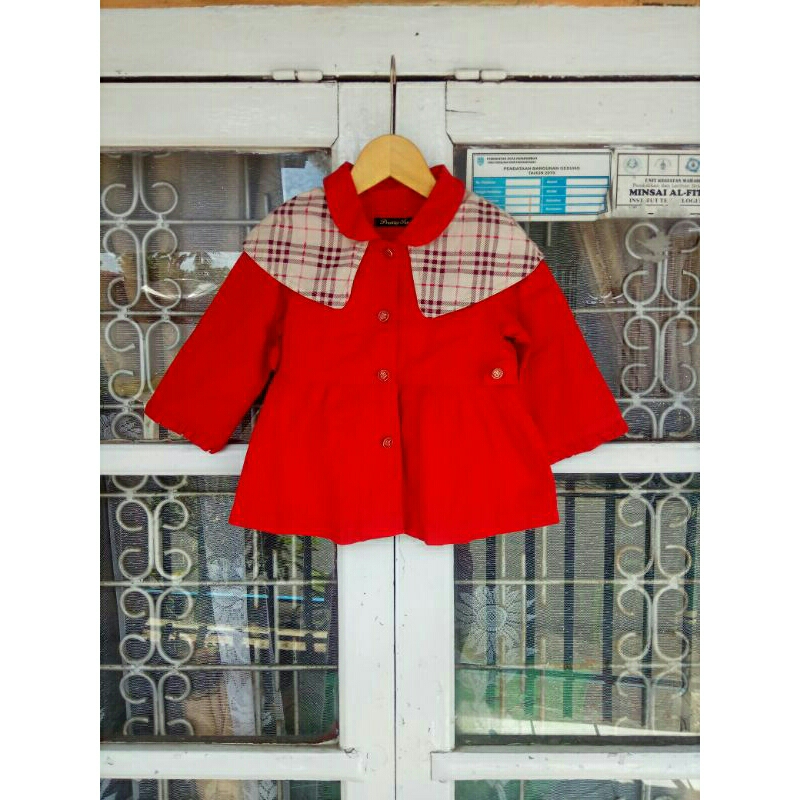( 1-2 tahun ) preloved coat dress anak | preloved coat anak
