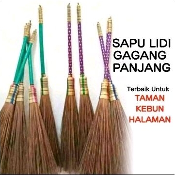 Sapu lidi panjang sapu halaman