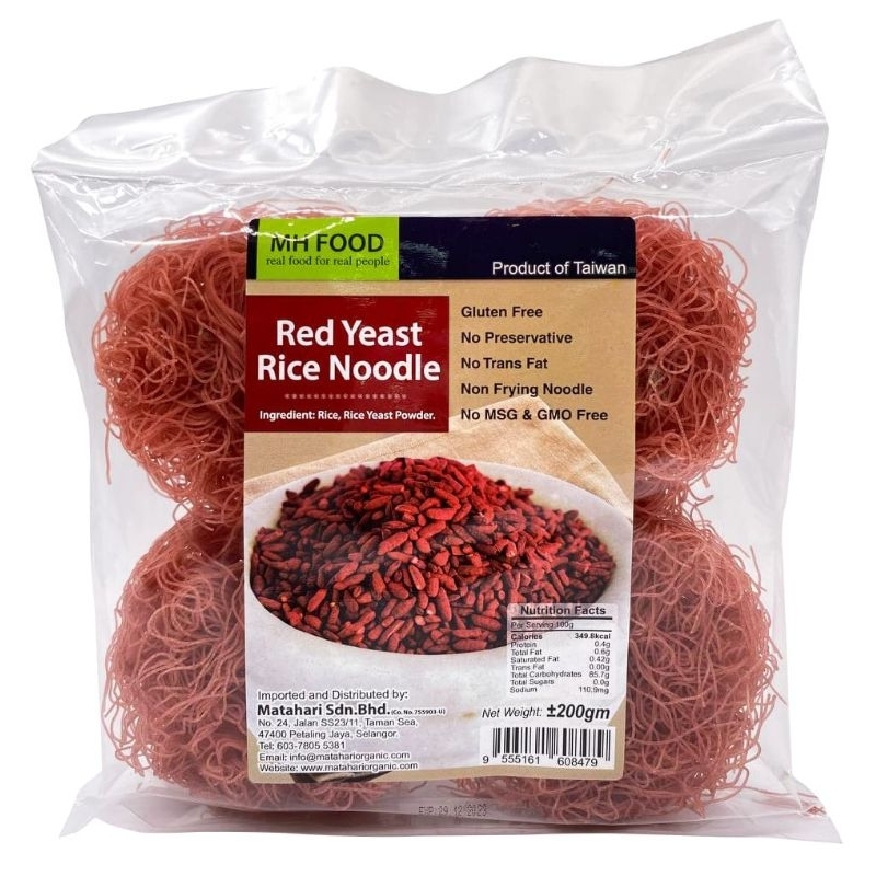 MH Food Red Yeast Rice Noodle