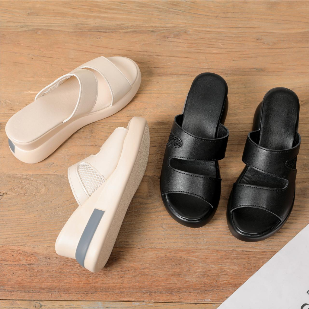 Women Platform Slipper Open Toe Sandal Wanita 5407 (36-40)