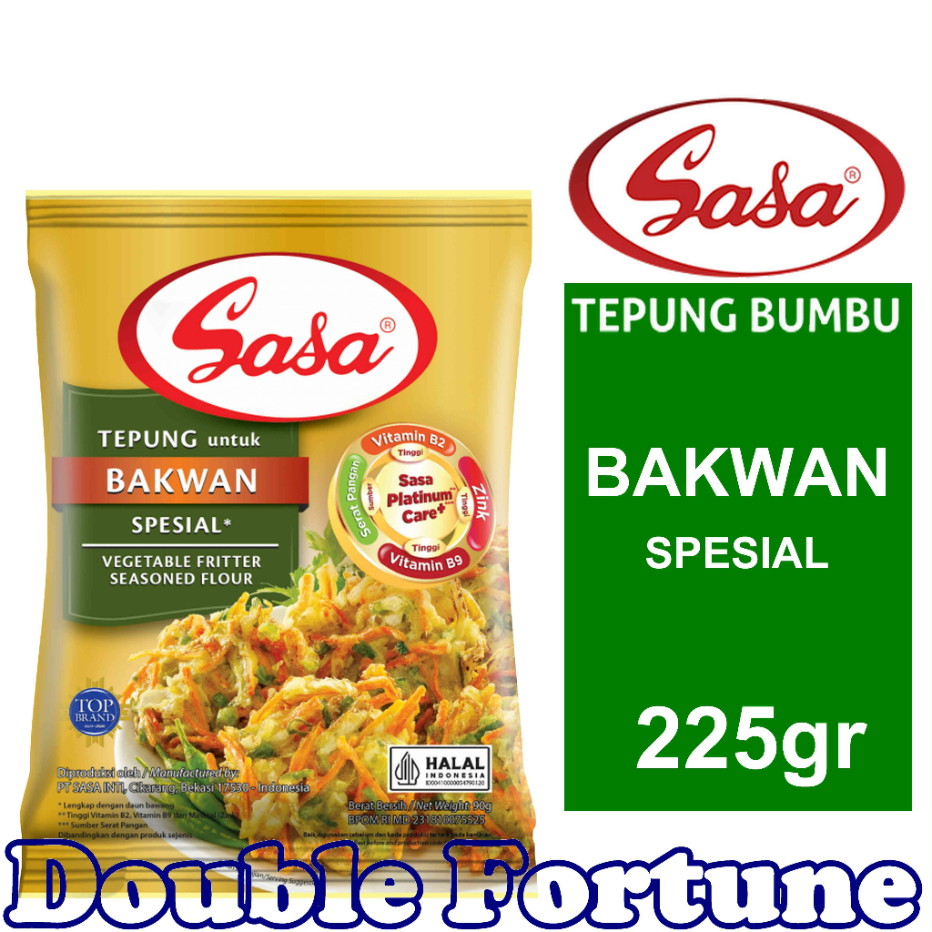 

SASA BAKWAN SPESIAL 225 gram TEPUNG BUMBU MASAK INSTAN SIAP PAKAI