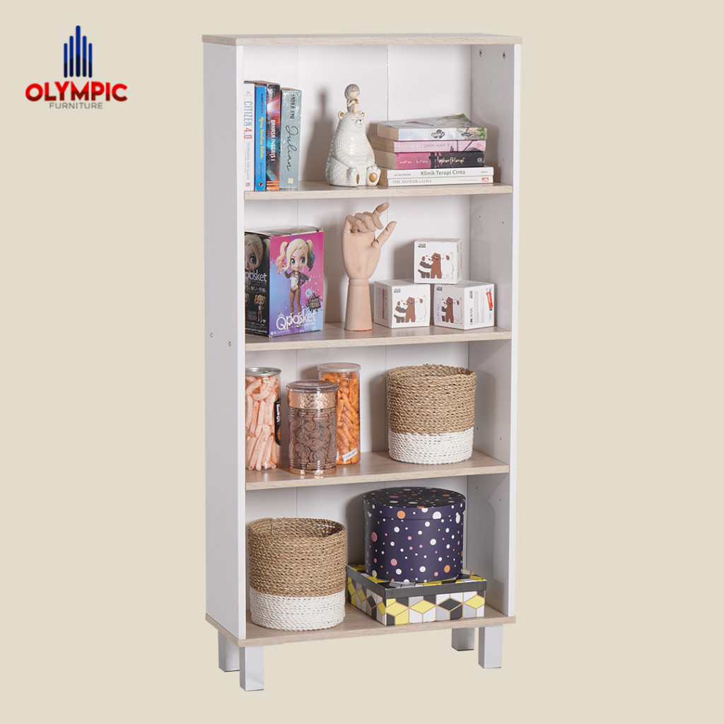 Olympic Rak Buku / Rak Serbaguna / Rak Multifungsi / Rak Susun / Rak Penyimpanan / RSG RUSSELL