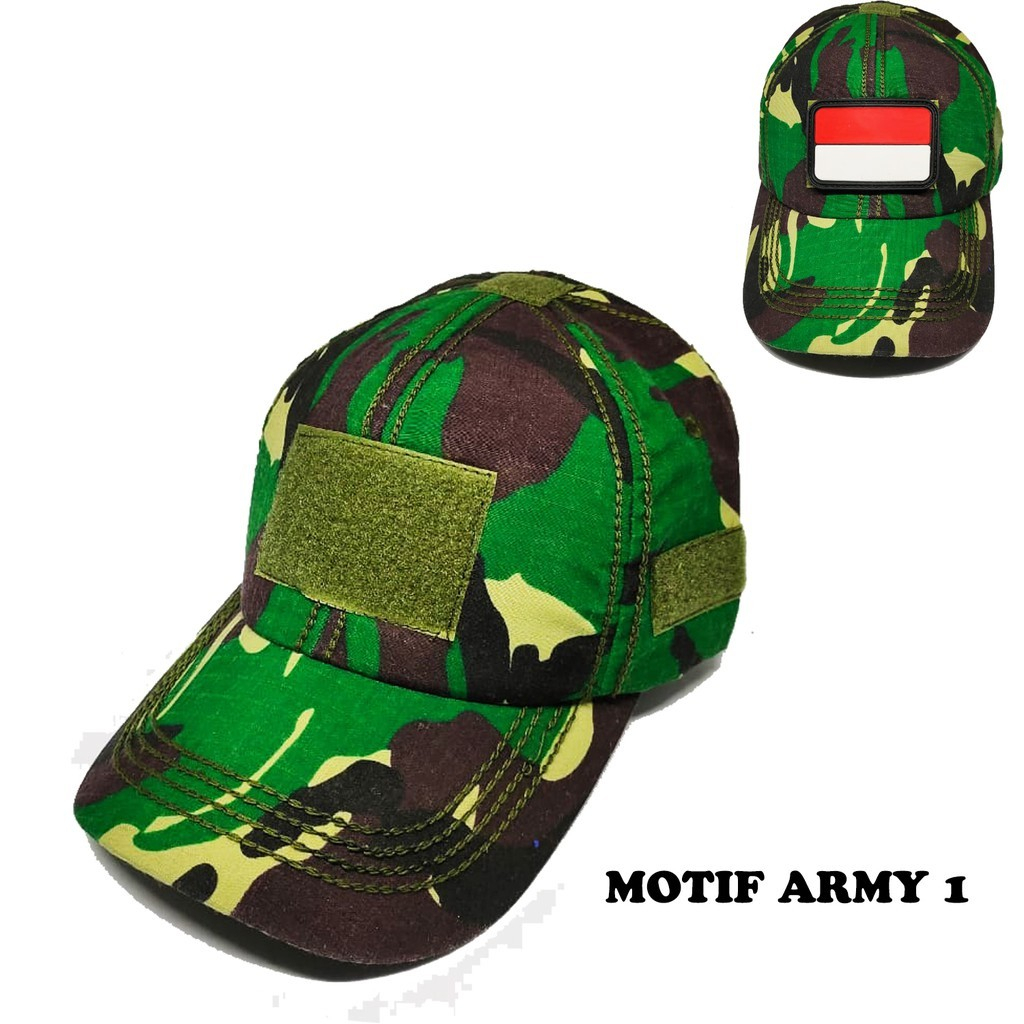 TOPI TACTICAL OUTDOOR PRIA BORONGAN