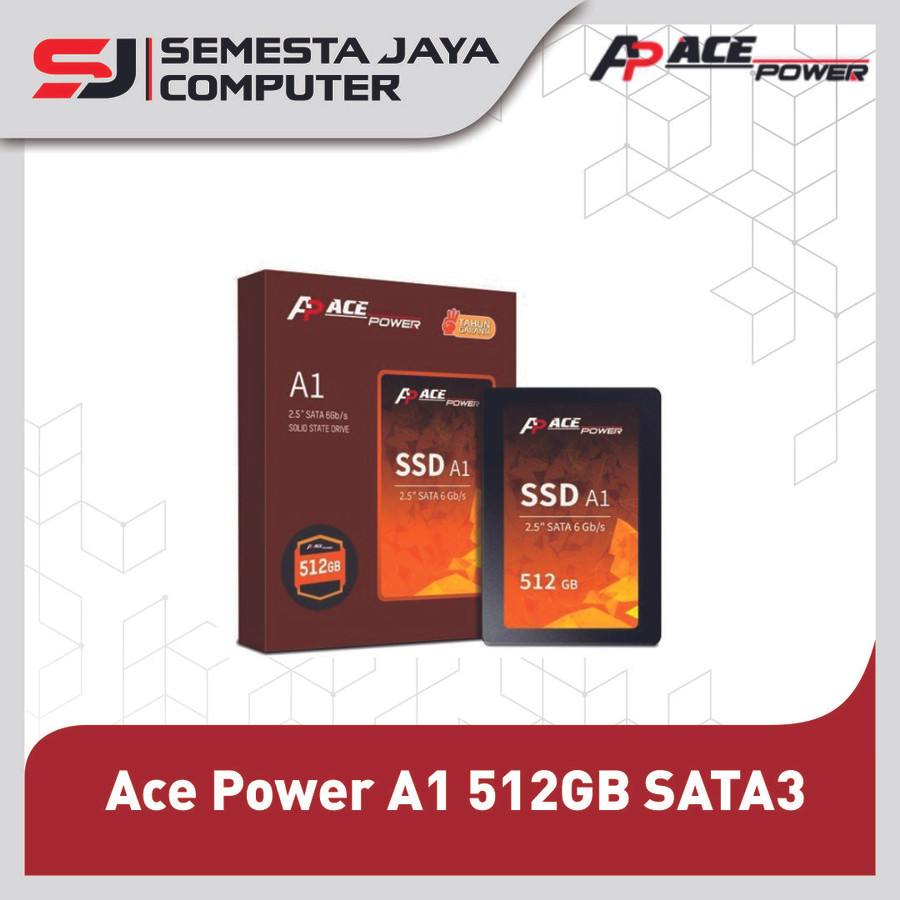 SSD Ace Power A1 512GB SATA3 / SSD 512GB