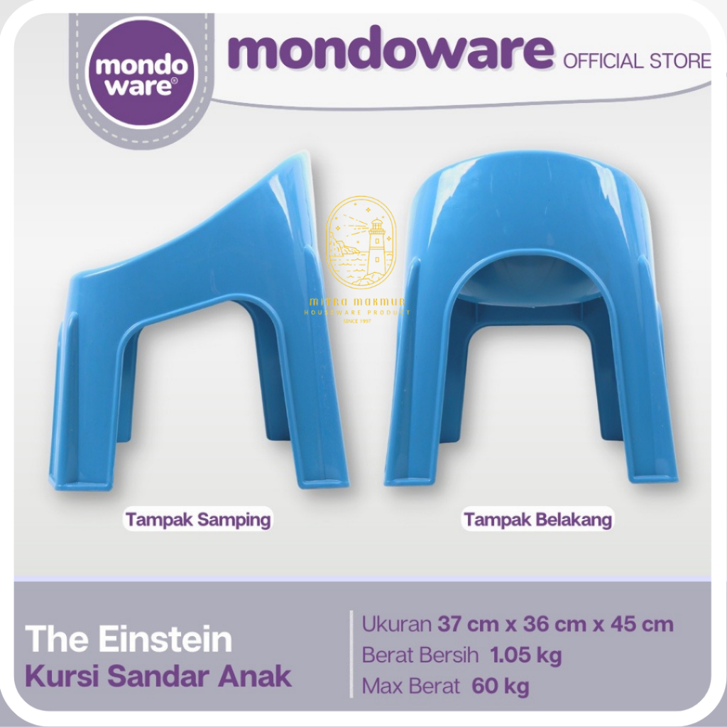 SALE!! MONDOWARE KURSI SENDER BELAJAR ANAK THE EINSTEIN KURSI PLASTIK SANDAR ANAK C28