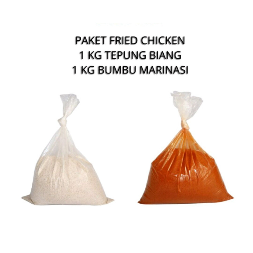 

PAKET FRIED CHICKEN BIANG DAN MARINASI @1KG