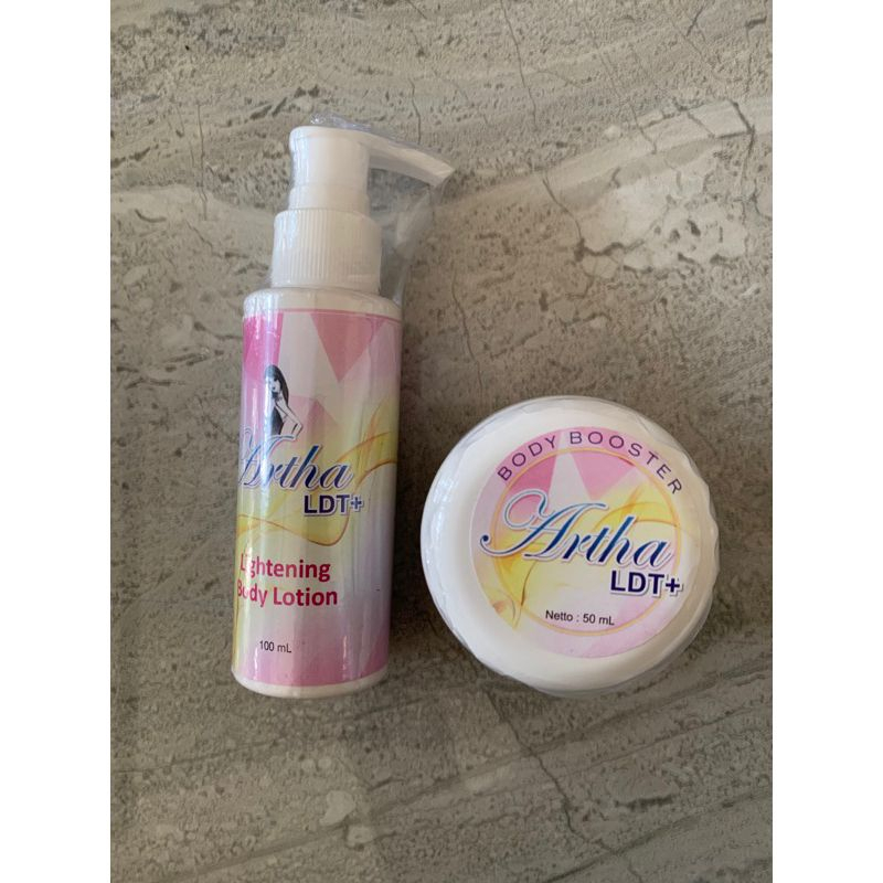 Ready Arthaldt paket body lotion+booster