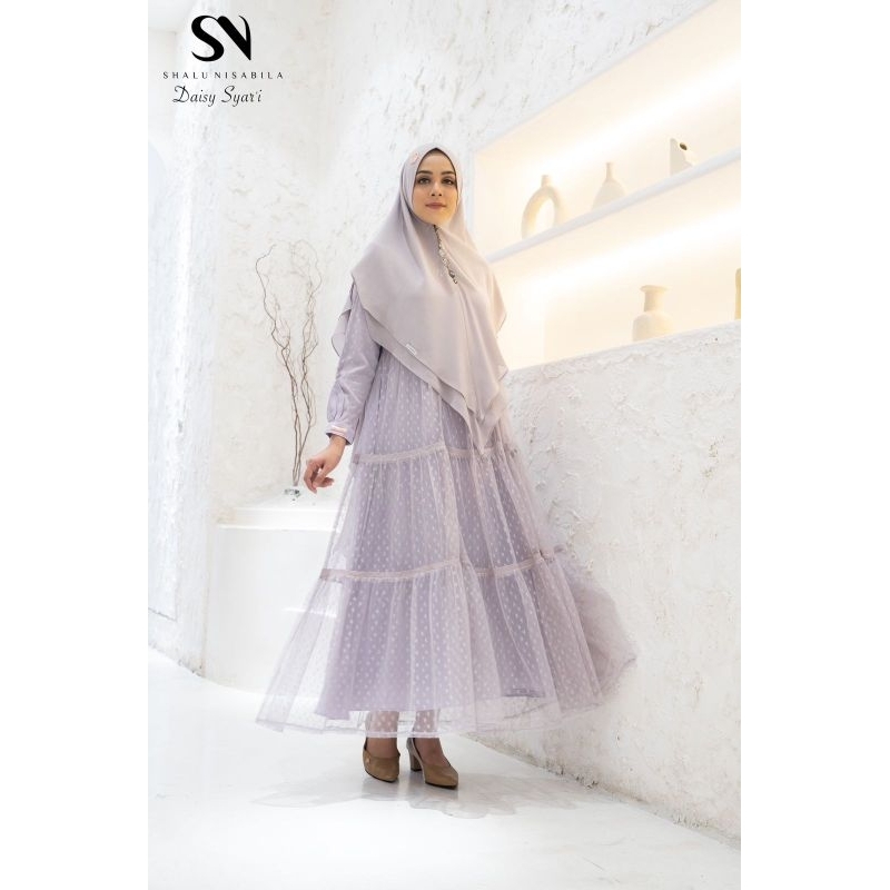 GAMIS SYAR'I DAISY SHALU NISABILA