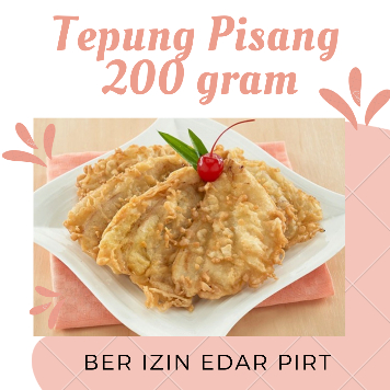 

Food Culinary Tepung Pisang Goreng Kriuk 200gr