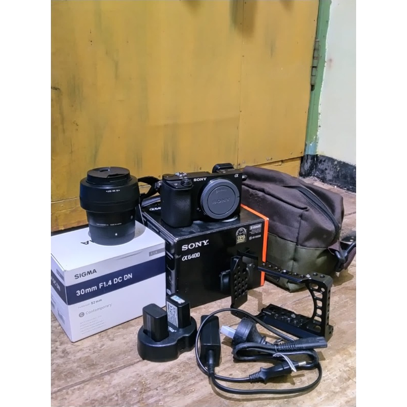Sony A6400 Body only Second Mulus
