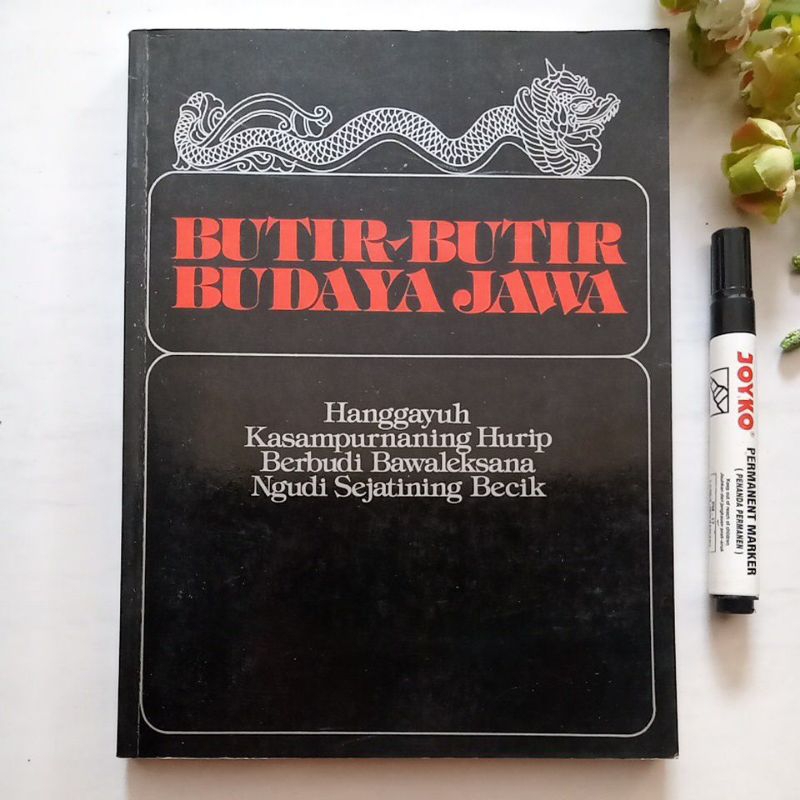 Buku Butir butir budaya jawa seken original