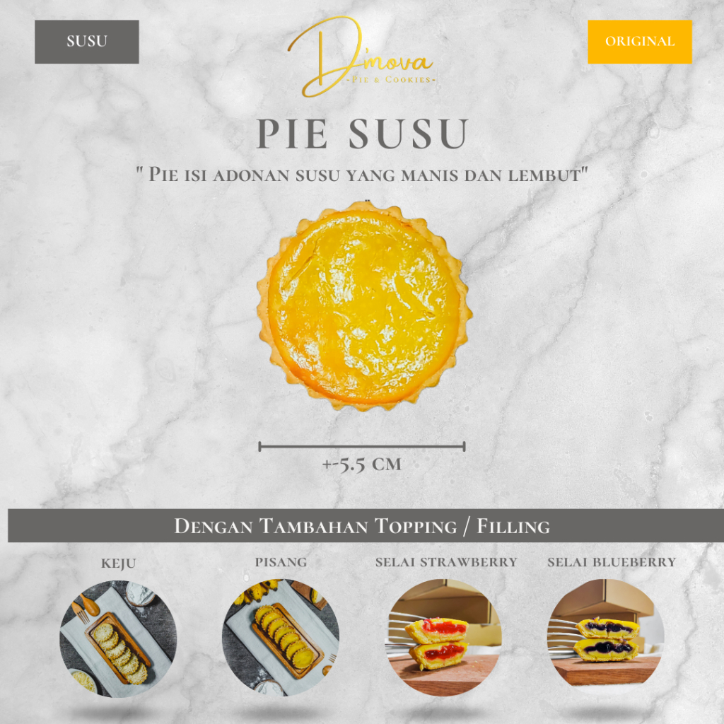 

Pie Susu Tebal Pie Pisang Pie Susu Keju Tanpa Bahan Pengawet Premium Hampers