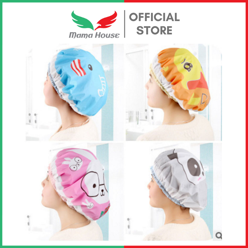 [MH] Shower Cap Karakter Dewasa Plastik Pvc