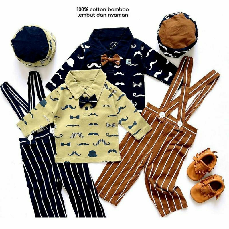 OVERALL KOKO BEARD SET PECI