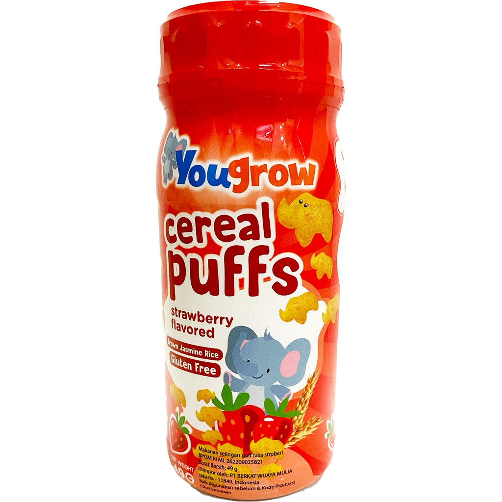 Yougrow Cereal Puffs 1-3 Tahun