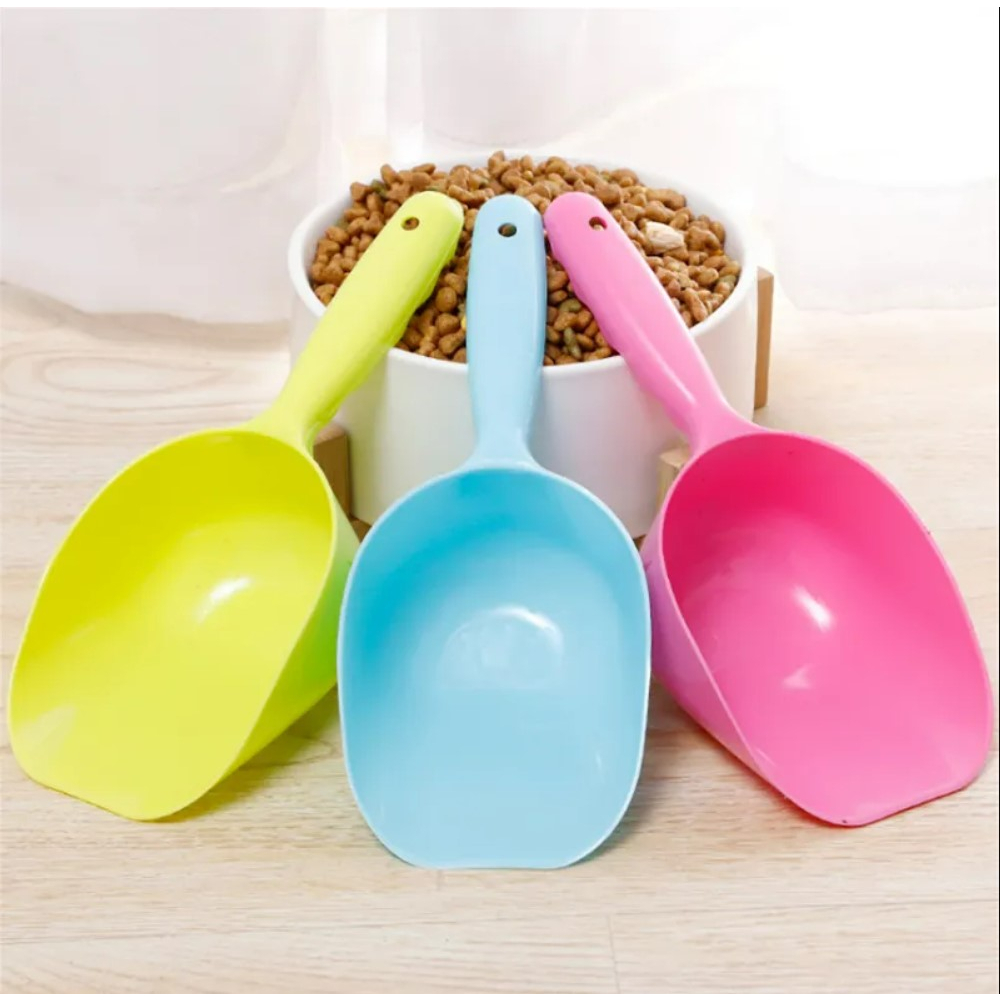 Sekop Plastik Makanan Kucing-Anjing Pet Food Scoop