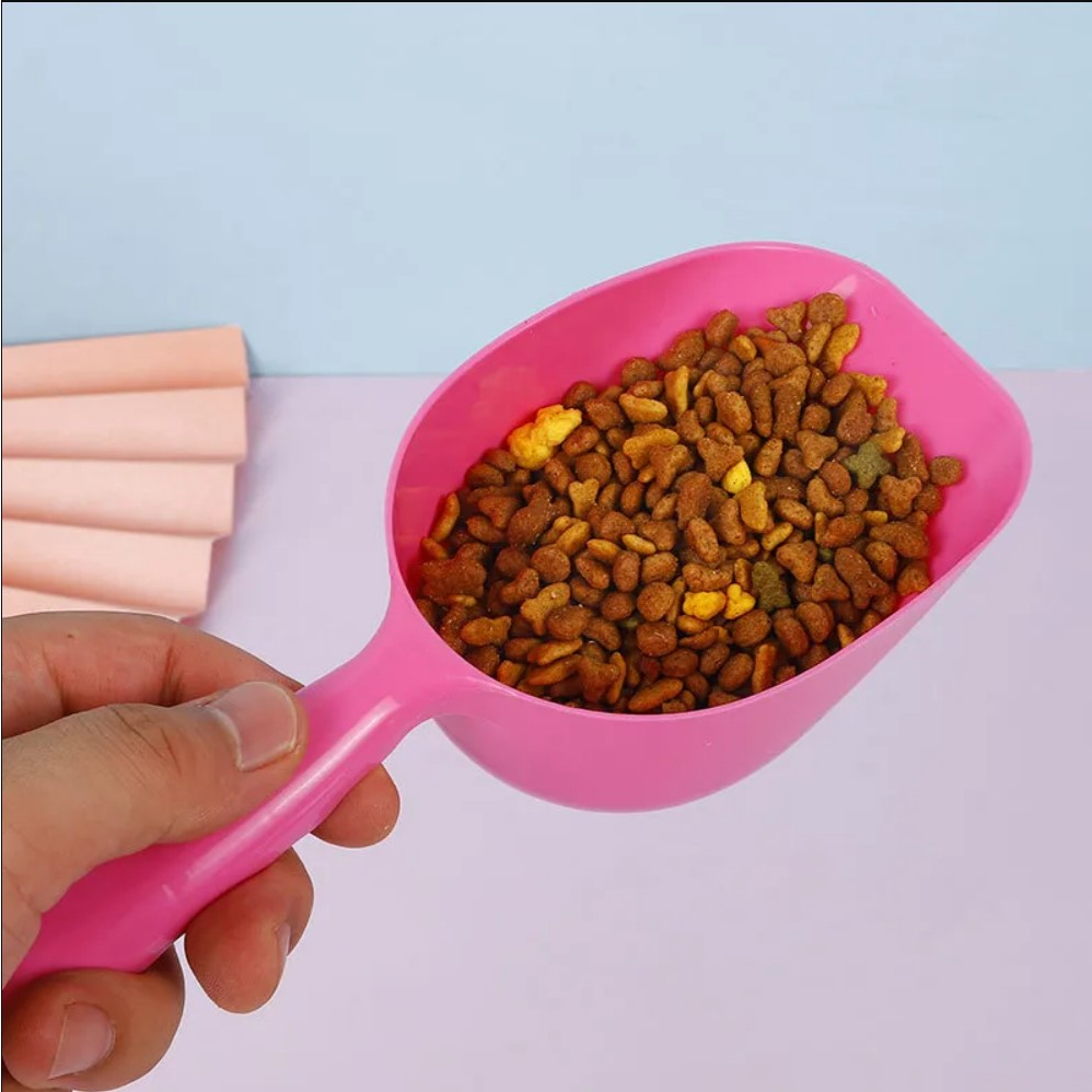 Sekop Plastik Makanan Kucing-Anjing Pet Food Scoop