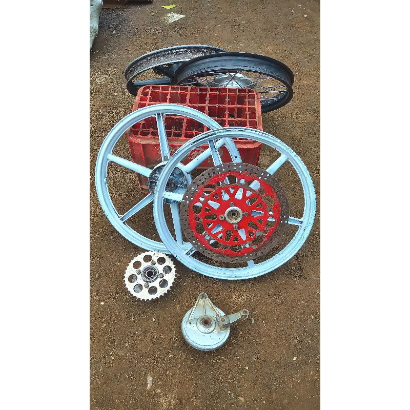 Velg palang 6 lurus pnp yamaha/suzuki Baut 4